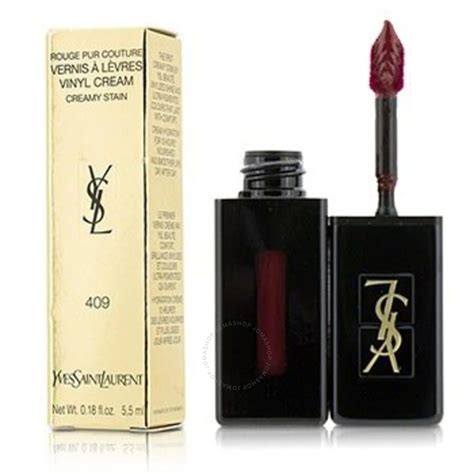 ysl vinyl 409|ysl burgundy lip stain.